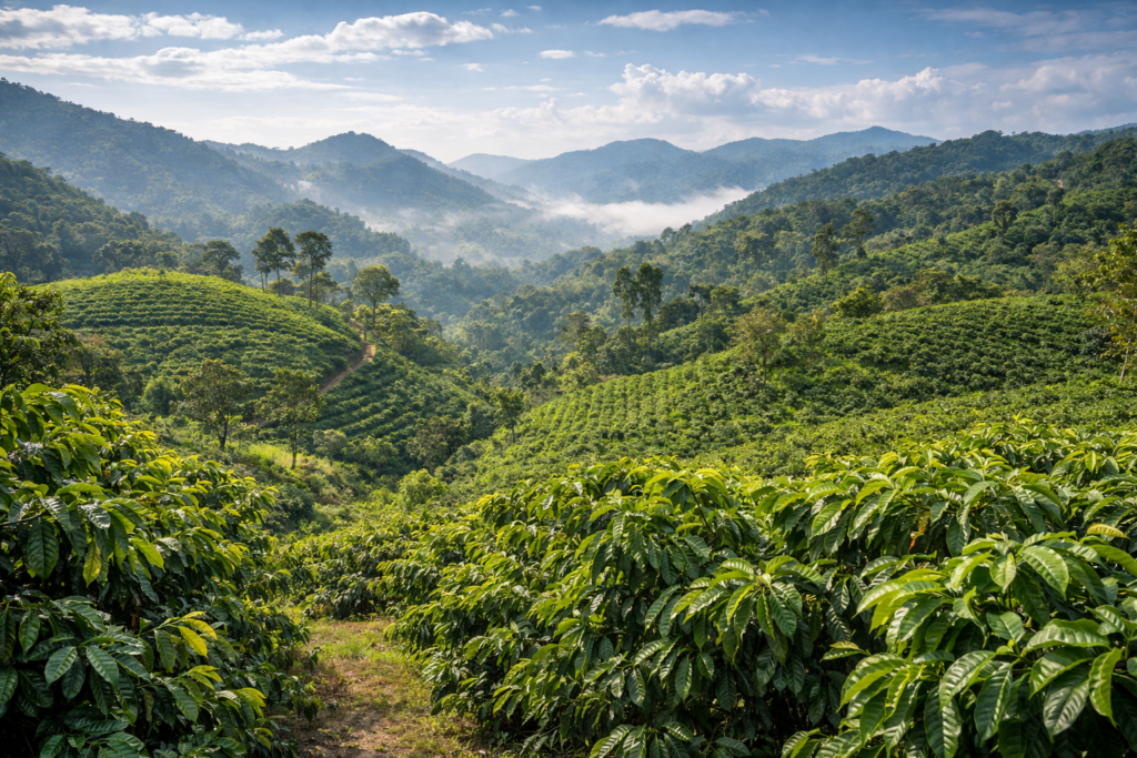 Coffee Plantations is Araku Valley Tourist Places