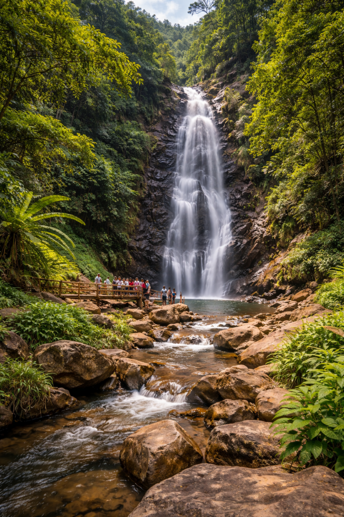 Katiki Waterfalls is Araku Valley Tourist Places