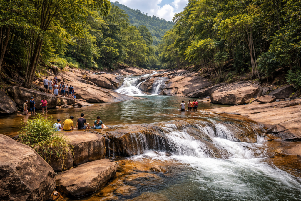 Chaparai is Araku Valley Tourist Places