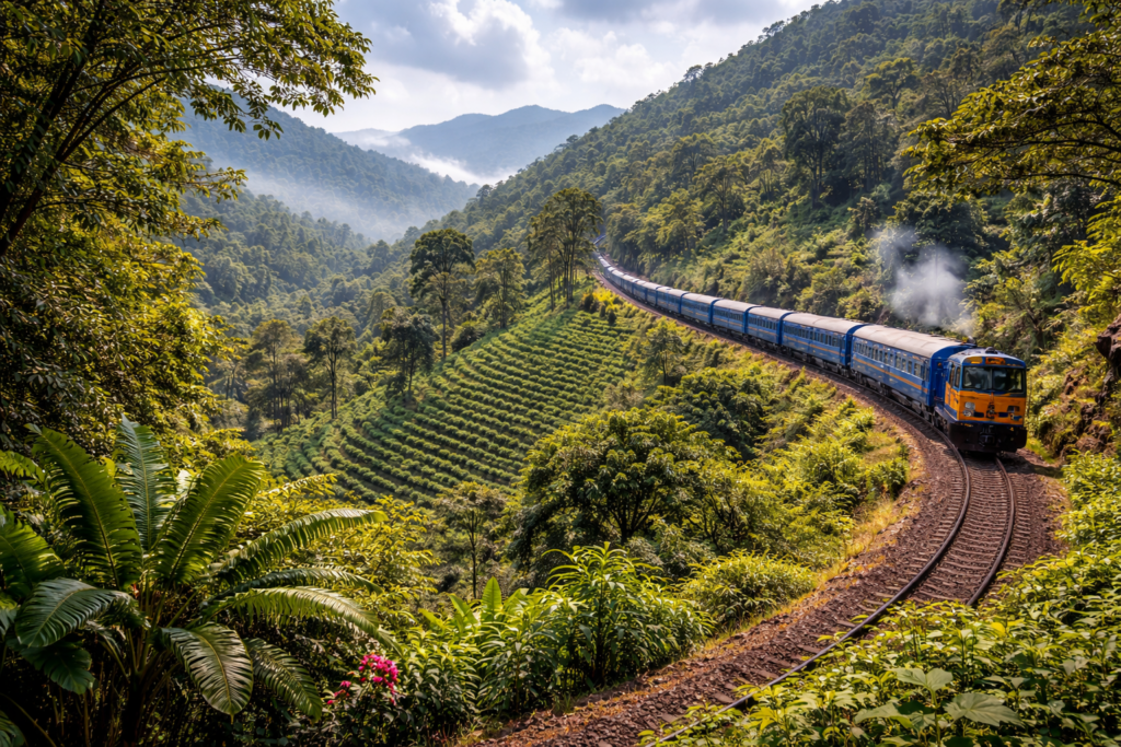 Scenic Train Journey from Visakhapatnam 